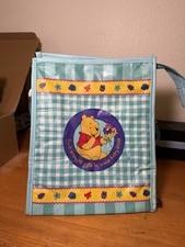 Vintage 90s Disney Winnie the Pooh Dolly Inc Insulated Baby Bottle Diaper Bag