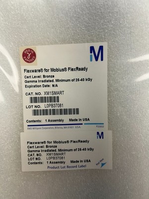 Millipore CAT# XM1SMART  Flexware for Mobius FlexReady New-Sealed