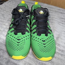 Nike‎ Free Trainer 5.0 Oregon Ducks Size 13 Green Finger Trap PROMO SAMPLE Nike Free Trainer 5.0 V6 Oregon Ducks Mens Sz | Mercari main image 4