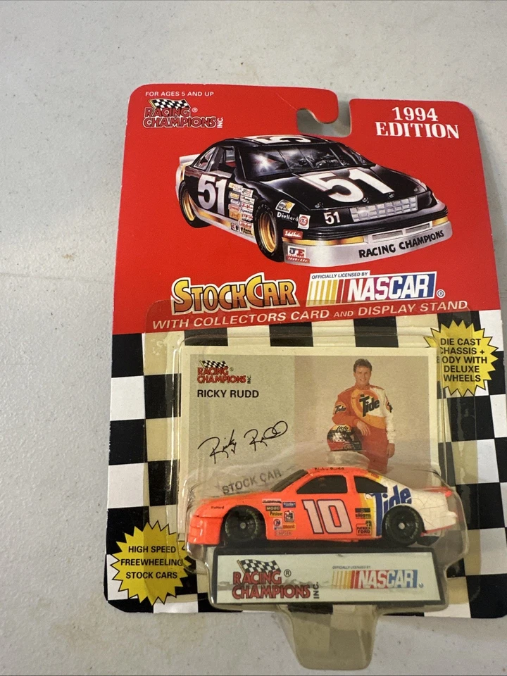Ricky Rudd #10 TIDE 1994 Edición 1/64 Diecast por Racing Champions Foto 2 de 3
