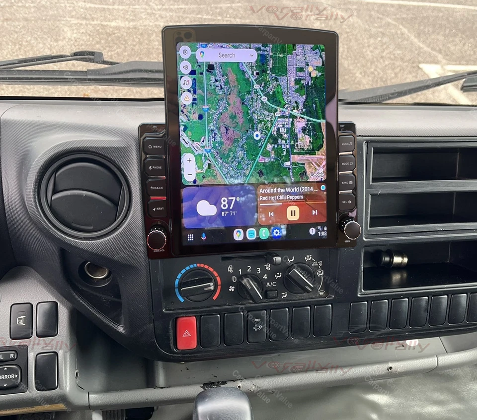 9.7" Radio Stereo For 2012-2020 Hino 155 / 195 Carplay Android 14 GPS Player - Изображение 2 из 4