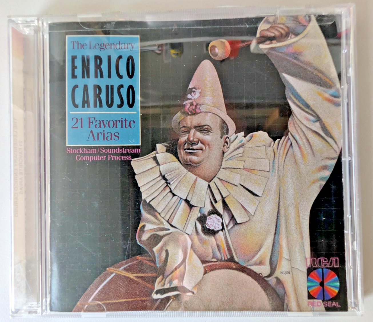 The Legendary Enrico Caruso 21 Favorite Arias CD 1987 Compilation 5911-2-RC