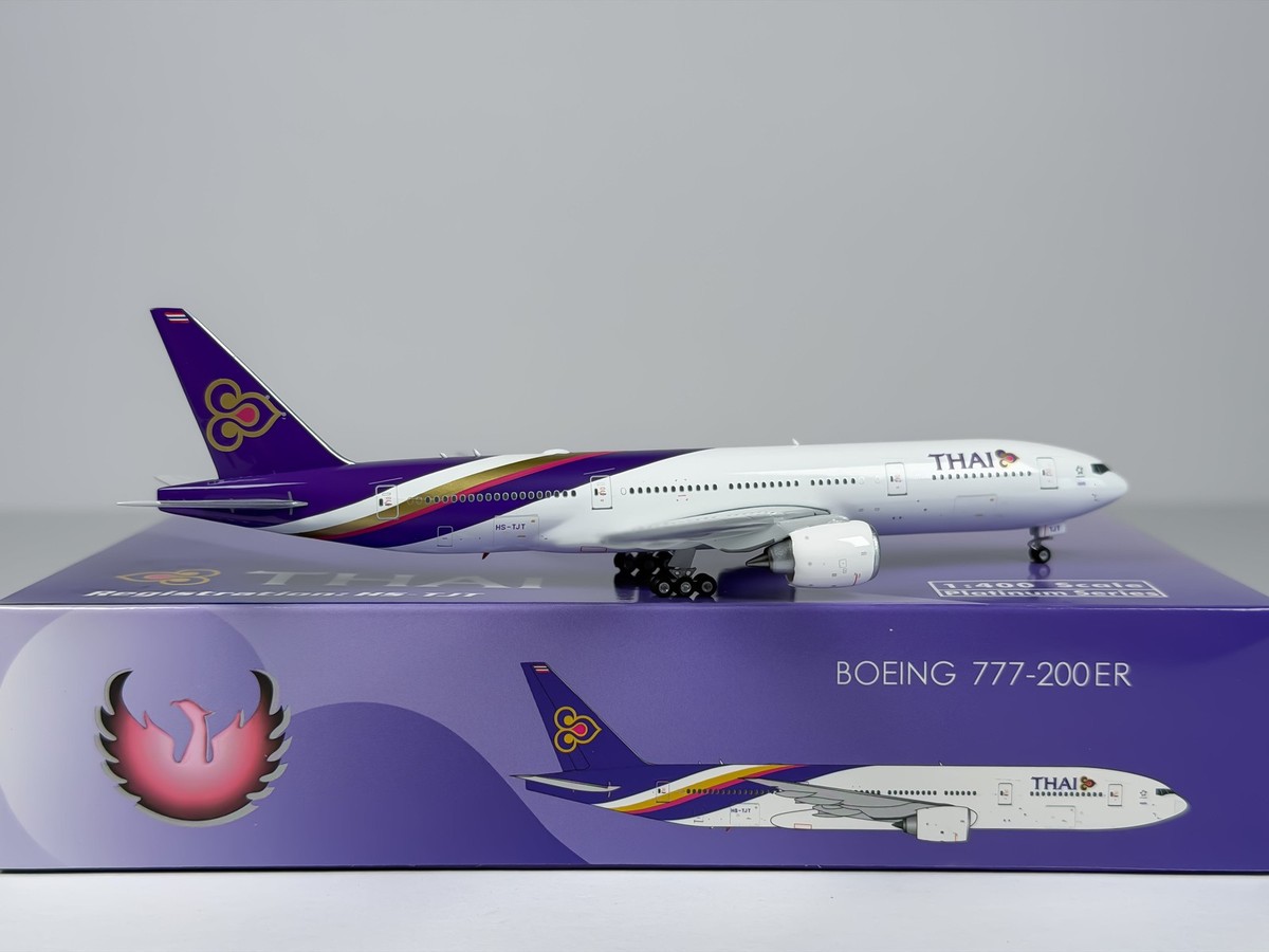 Thai Airways Boeing 777-200ER 1:400 Phoenix HS-TJT (PH411803) | eBay