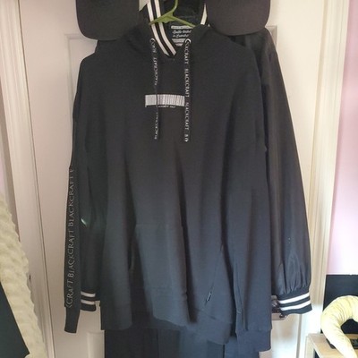 Black Craft Cult Shirt Womens M Black Hooded Hot Topic Create your own Future