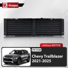 For 2021-2025 Chevy Trailblazer Front Radiator Grille Air Shutter without MOTOR
