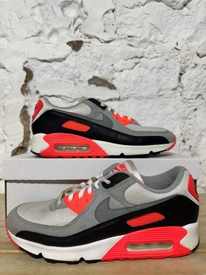 Nike Air Max 90  Infrared  Men s Size 10.5 Pre-owned Sneakers CT1685-100