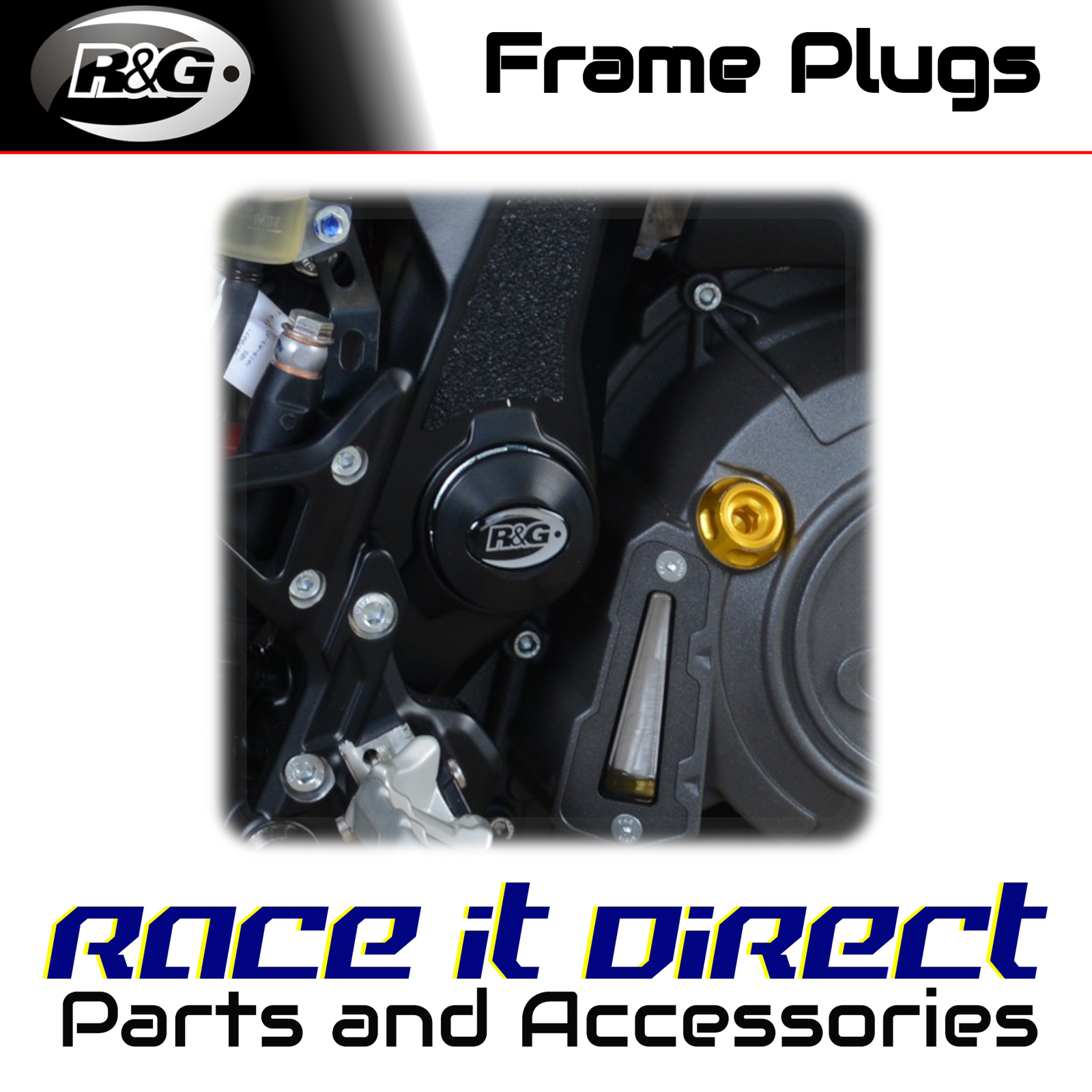 R&G - FI0159BK - Frame Plugs