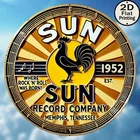 Printing, Sun Records, Vintage Reusable Classic 8" Round Tin Metal Signs