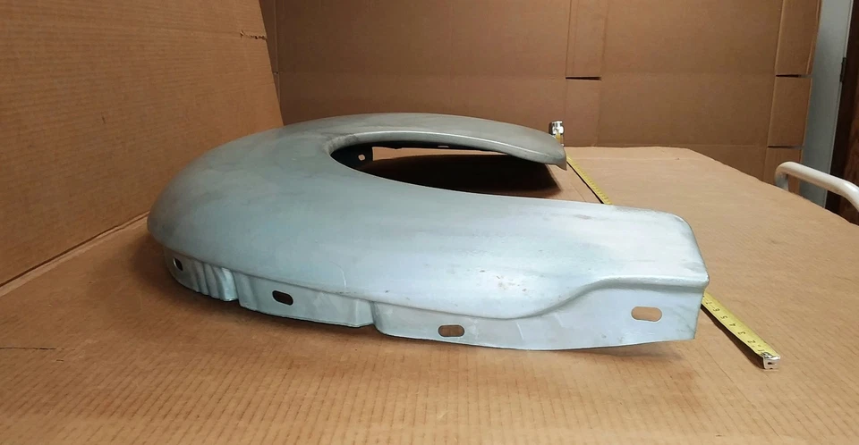 NOS 41-48 Chevy passenger car LH aluminum rear fender 42 46 47 US Made READ! - Image 3 of 4