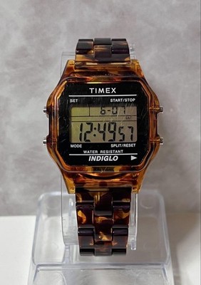 別注 Classics Digital \"Tortoise shell\" TIMEXxBEAMS] Classics Digital Tortoise Shell : r/Watches
