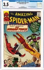 Amazing Spider-Man #17 CGC 3.5 🔥 2nd Green Goblin 💥 WHITE Pages 🔥 Early Ditko