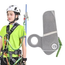 Outdoor Climbing Safety Tool with Locking Mechanism for Face and Cave Systems