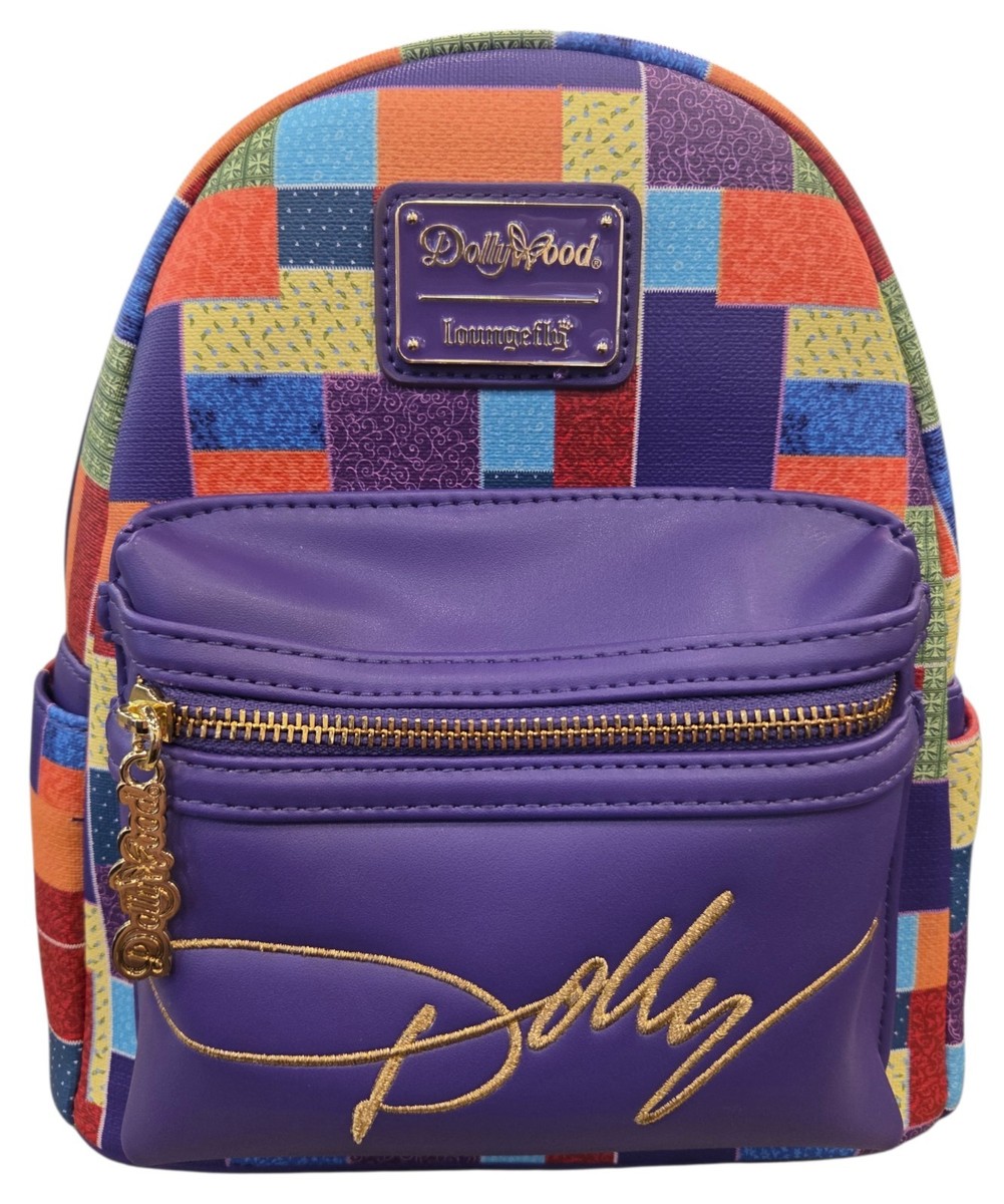dolly parton mini backpack Dolly Parton Loungefly Backpack Bag Coat Of Many Colors Dollywood Exclusive  NEW