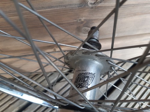 Peregrine HP48 Rim, Primo Son Of A Bomb Rear Hub, Mid School BMX Wheel - Picture 2 of 17