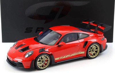 2021 Porsche 911 (992) GT3 RS Guards Red in 1:12 scale by GT Spirit