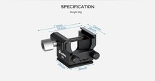 LEOFOTO DA-2 Cable Anchor/Organizer for L Plates Arca Compatible