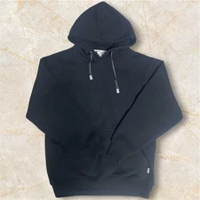 PRO CLUB Black Hoodie Pullover Long Sleeve Regular Men's Size S kangaroo pocket