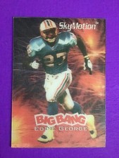 SkyMotion Football Card #3 Big Bang Eddie George Rookie