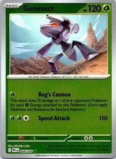 Genesect 008/094 Rare Phantasmal Flames Pokemon Holo NM