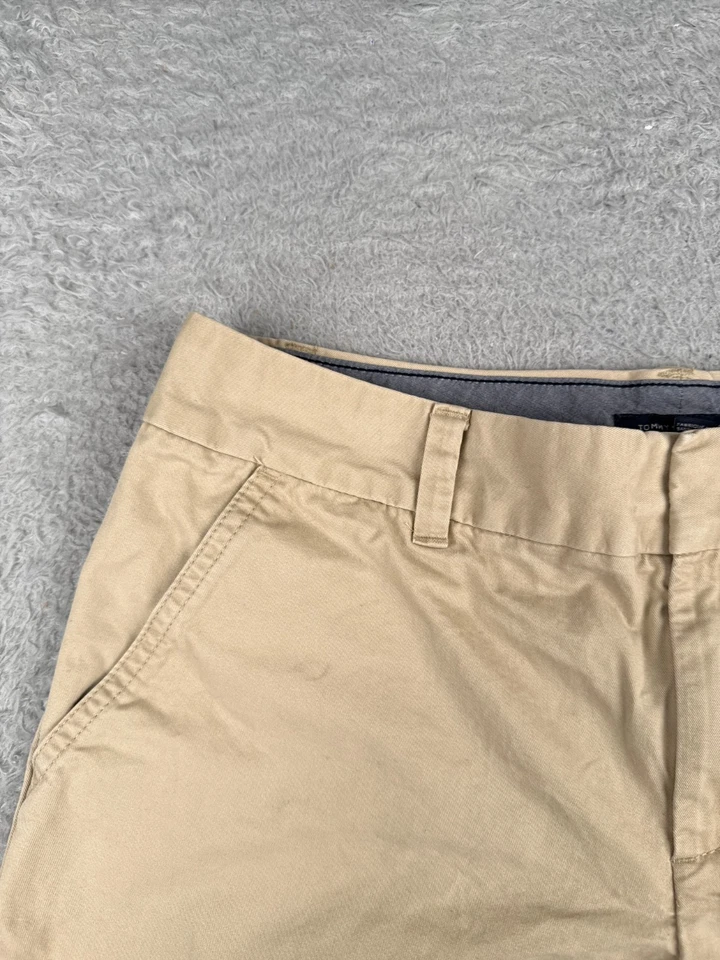 Nautica Jeans Shorts Women 6 Beige Chino 100% Cotton Zip Fly Vacation Beach 30x5 - Image 4 of 4