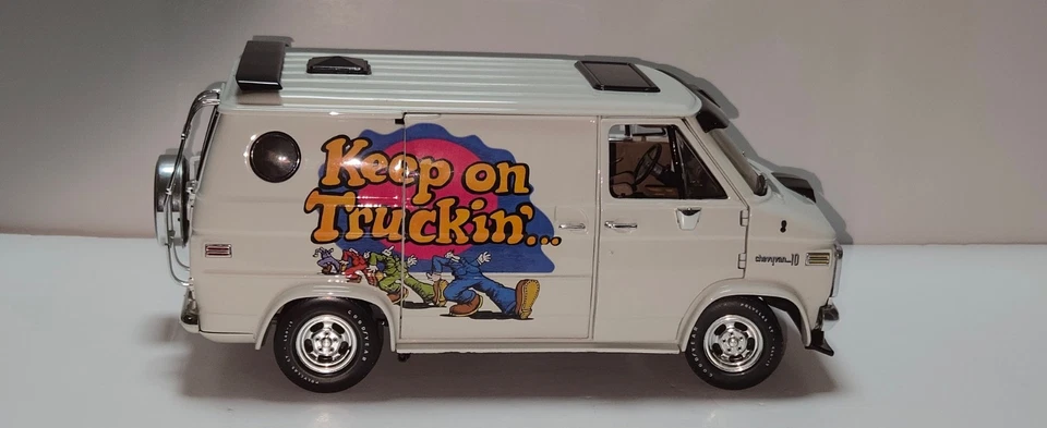 (NO BOX) Diecast Promotions 1974 Chevrolet G10 - Image 4 of 4