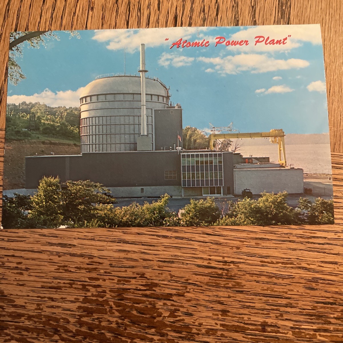 Delta, PA The Peach Bottom Atomic Nuclear Power Plant Chrome Postcard D855  | eBay