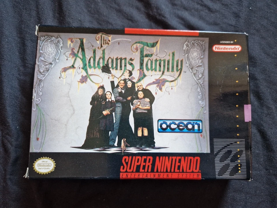 THE ADDAMS FAMILY Super Nintendo SNES Game NTSC USA - Image 4 of 4