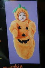 Totally Ghoul Infant Pumpkin Halloween Costume Size 0-6 months