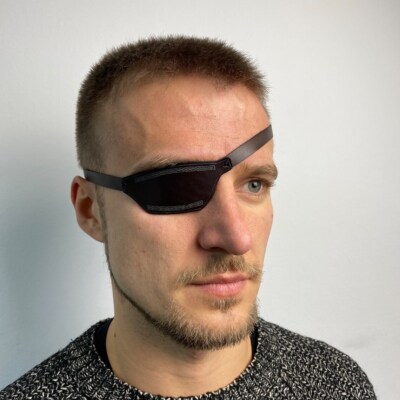 Leather Eye Patch, Eye Patch, Man Eye Patch, Woman Eye Patch | eBay