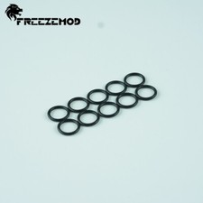 FreezeMod Sealed Ring O-Ring for 14mm OD Compression Fitting 10Pcs Black