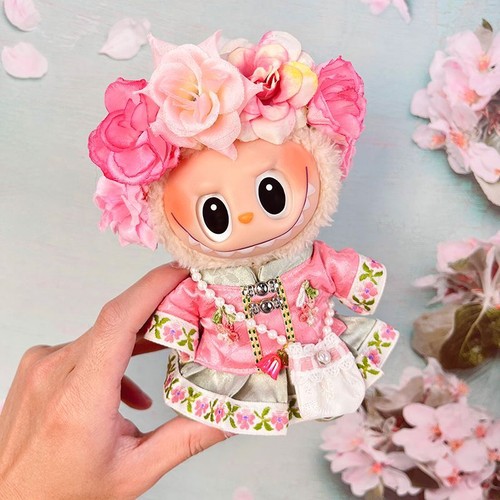 PARA LABUBU Ropa Los Monstruos Muñeco de Peluche Hecho a Mano Conjunto de Ropa Sin Juguetes - Imagen 2 de 8