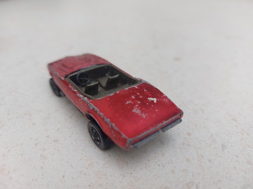 Hot Wheels Redline 1967 Mattel Custom Firebird HK Red Vintage Diecast - Picture 5 of 7