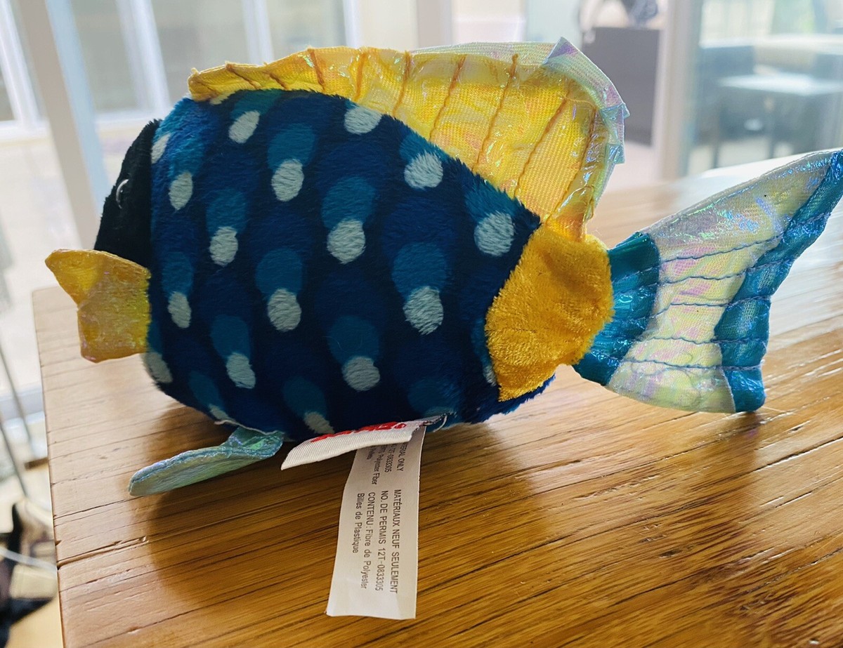 【クリスタル置物BlueTangfishナンヨウハギ】魚フィッシュかわいい青黄 クリスタル置物BlueTangfishナンヨウハギ】魚フィッシュかわいい青黄