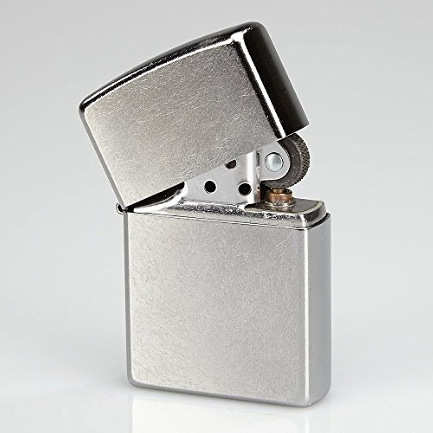 New Zippo 10 Lighter Set Street Chrome Lighter Model 207 NEW.