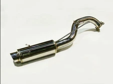 OBX Stainless Hyundai Tiburon 2.0L 97-01 Rear Section  1/2 B-Pipe Exhaust Kit