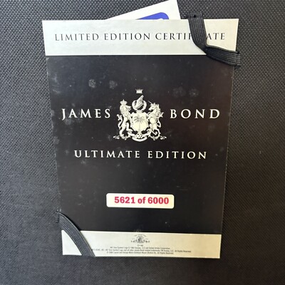 James Bond 007 Ultimate Edition DVD Collection 5621/6000