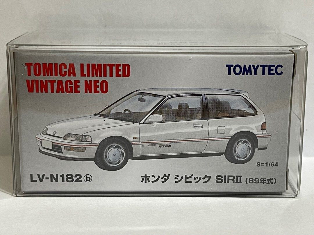 【新品】TOMICA LIMITED VINTAGE NEO CIVIC Tomica Limited Vintage NEO LV-N48f Honda Civic SiR-II 1/64