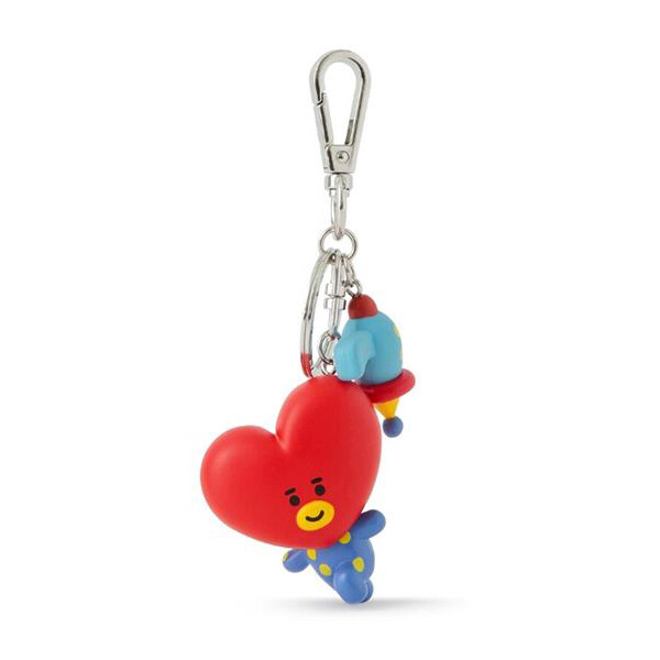 BTS BT21 Official Authentic TaTa Mini Figure Keyring + Free