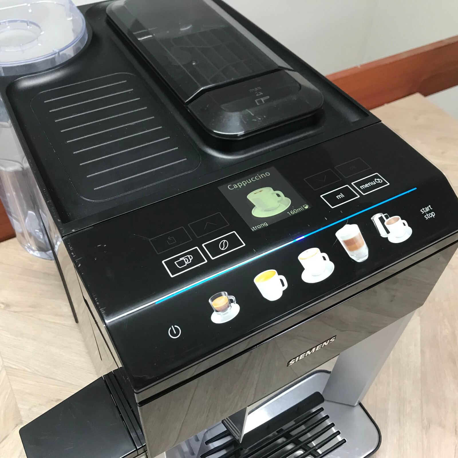 SIEMENS EQ500 integral TQ503GB1 Bean to Cup Automatic Coffee Machine eBay