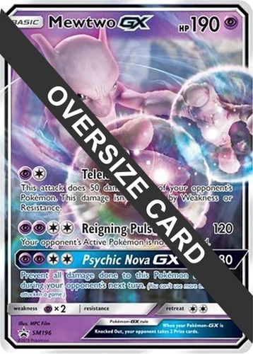 Mewtwo GX SM196 Jumbo Cards