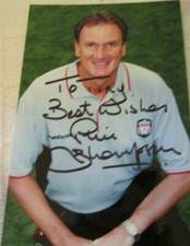 6x4 Hand Signed Photo Sky Sports Pundit Phil Thompson - Liverpool FC England