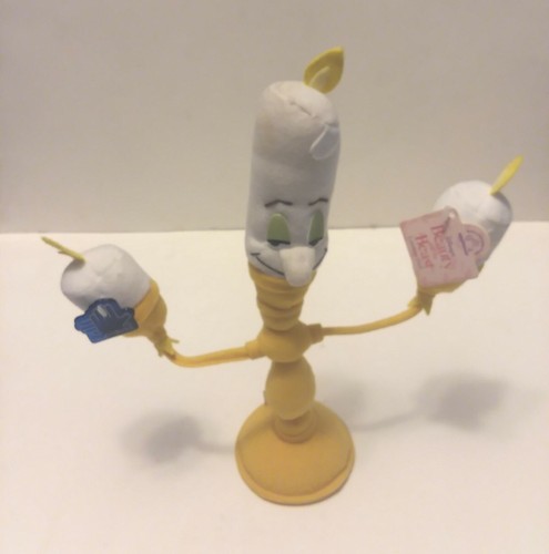 Applause Beauty & The Beast Lumiere Candela Posabile Bastone Peluche 10” Imbottito - Foto 9 di 9