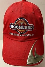 Red Cap America Boomland Hat One Size Adjustable Strap Cap