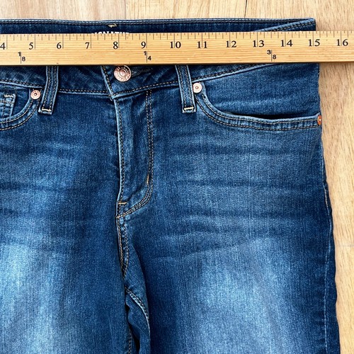 LEVI SIGNATURE MODERN STRAIGHT Women’s Low Rise Stretch Jeans sz 8 29W X 31L - Picture 8 of 10