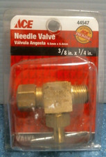 ACE Needle Valve   3/8"  X  1/4"    (44547)   FS
