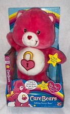 2004 Care Bears 13  Plush Talking Secret Bear w/ DVD - NEW in Box