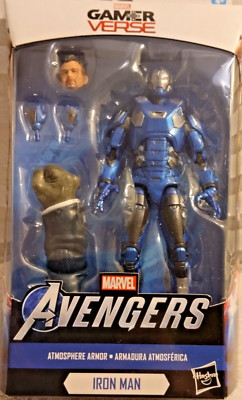 Figurine Marvel Legends Iron Man Armure Atmosphere, Hulk Mr Fixit - 15cm, Neuve