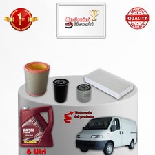 KIT TAGLIANDO FILTRI E OLIO FIAT DUCATO II 2.5 Diesel 62KW 84CV 1994 ->