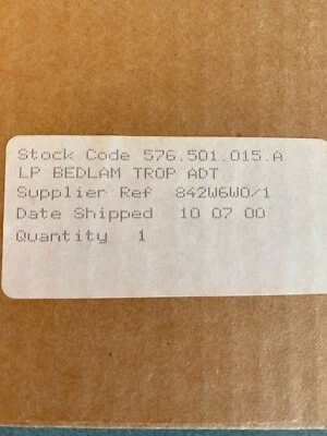 Multi tone LP Bedlam Trop ADT Sounder Base 24V DC New Hosiden Besson 842w6w0/1