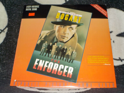 The Enforcer NEW SEALED Laserdisc LD Humphrey Bogart Zero Mostel Free Ship $50
